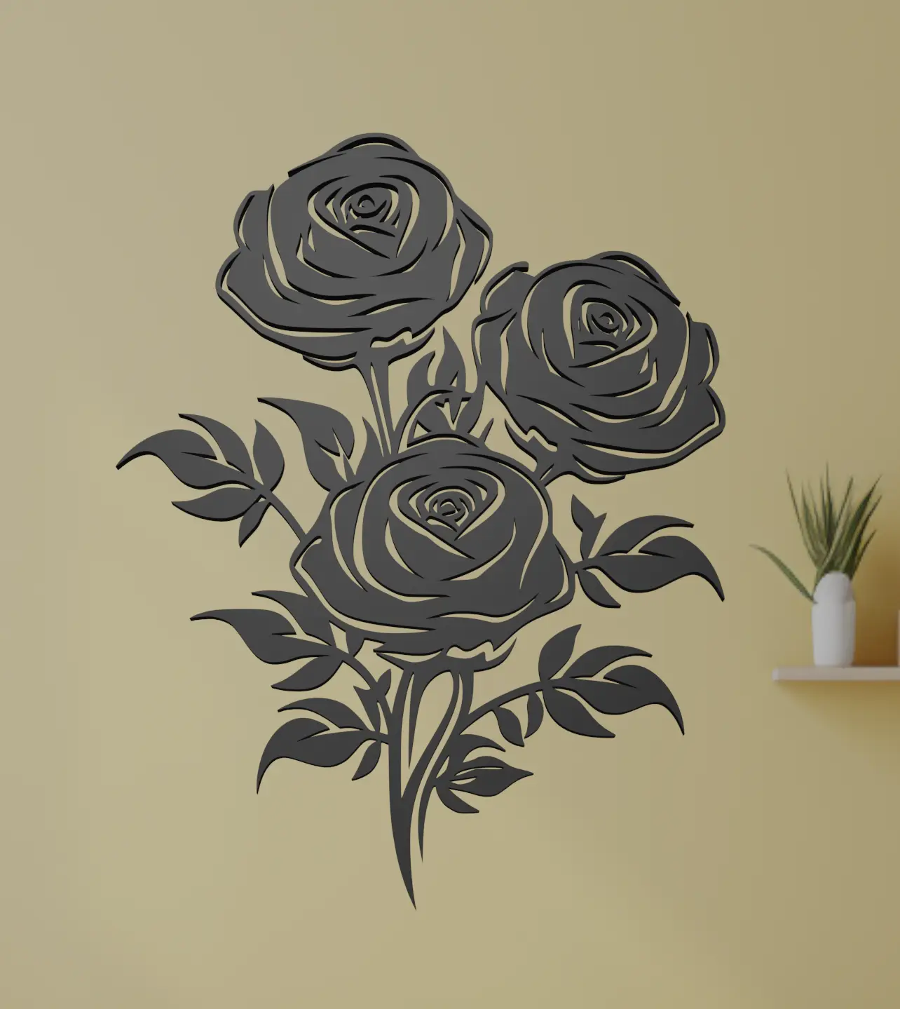 Bouquet of Roses Wall Art