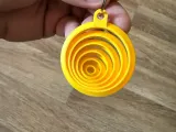 Round Fidget Keychain, Earrings, Toy-4