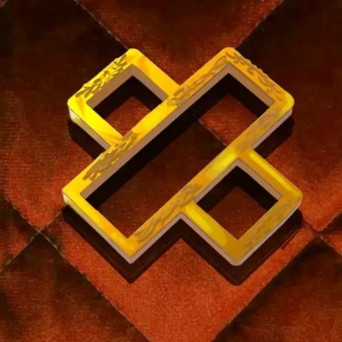X BUCKLE FOR CENTRAL WEBBING