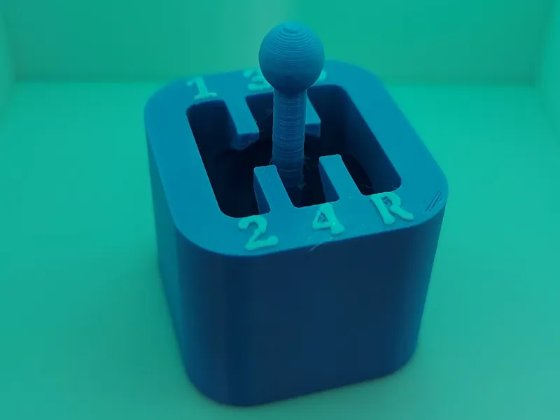 Gear shift fidget toy (print in place)