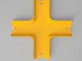 ✖️ Car Track Crossing, High Side Walls, Hot Wheels compat.-2