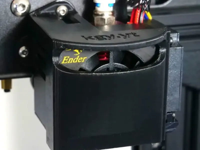 Ender 3 Hot End Fan Cover Anti-Stringing