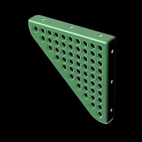 Modern hexagon bracket 100x100