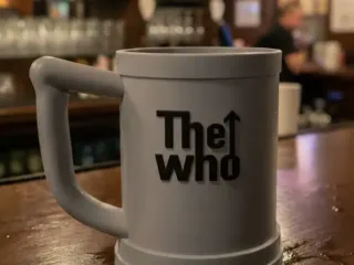 The Who beer mug by Aza