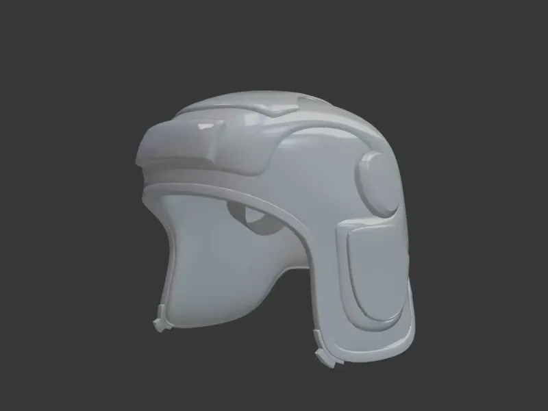 Omega Helmet 3D Model – Fortnite Cosplay Replica