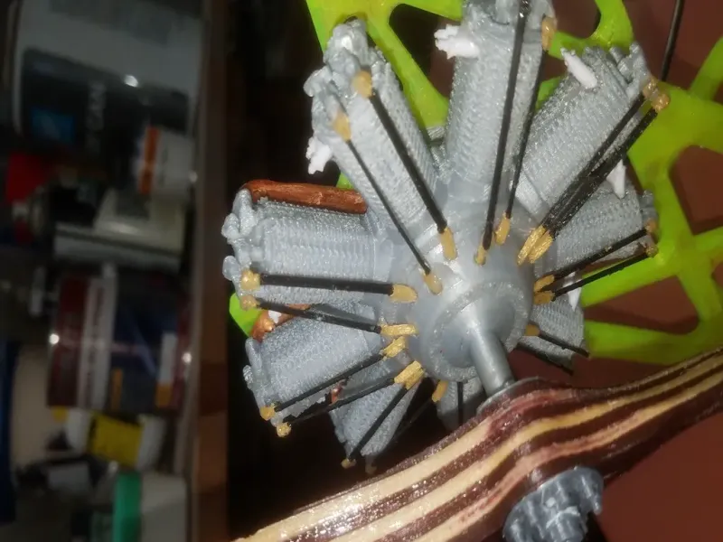 Moteur aéronautique rotatif Clerget 9B