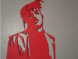 Juice WRLD Portrait Wall Art