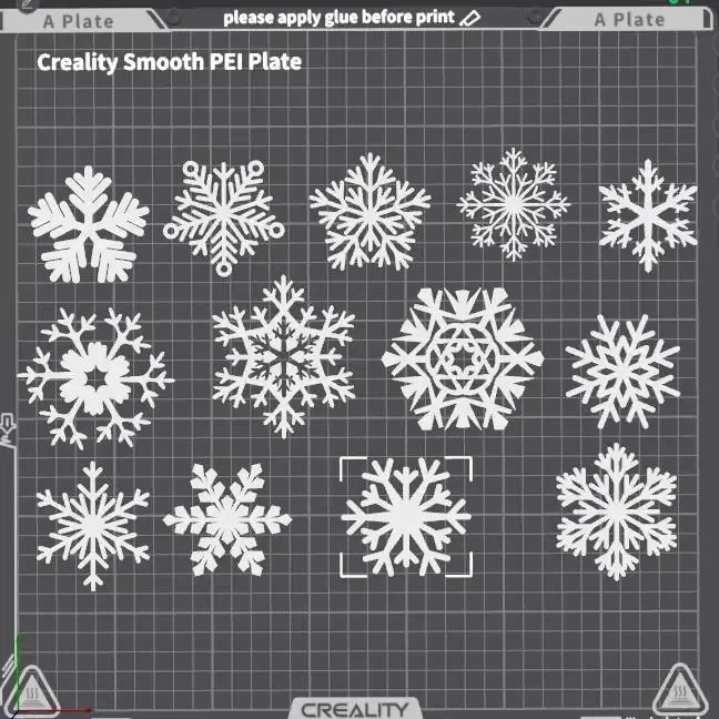 snowflakes v 2
