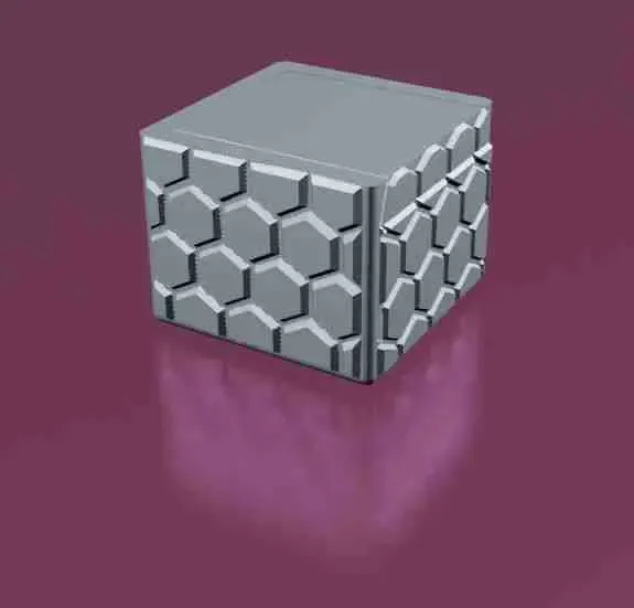 Hexagon box