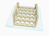 Multi-Purpose Small Bottle Organizer (Rubber Band Retention)-2