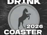 🎄🐎 New Year Horse Coaster ☕✨-0