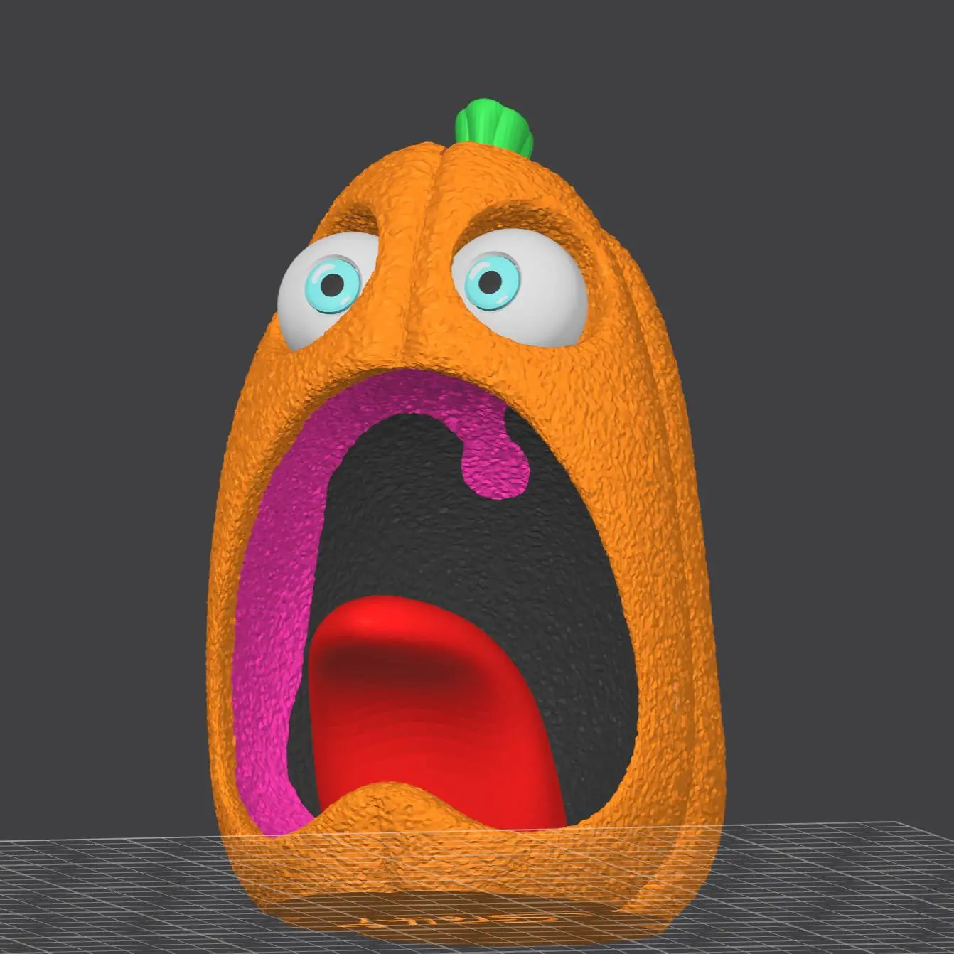 Screaming Pumpkin