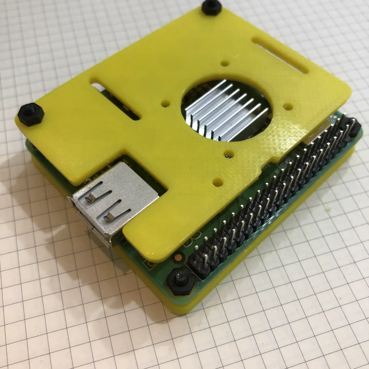 Minimal Raspberry Pi Model A+ Case FDM version