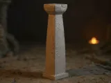 Square stone pillar / column - DND terrain-0