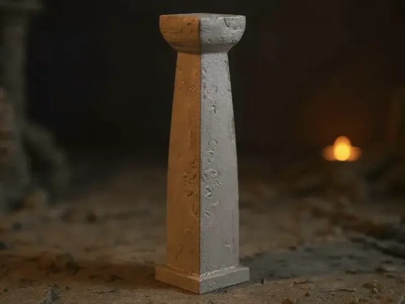 Square stone pillar / column - DND terrain