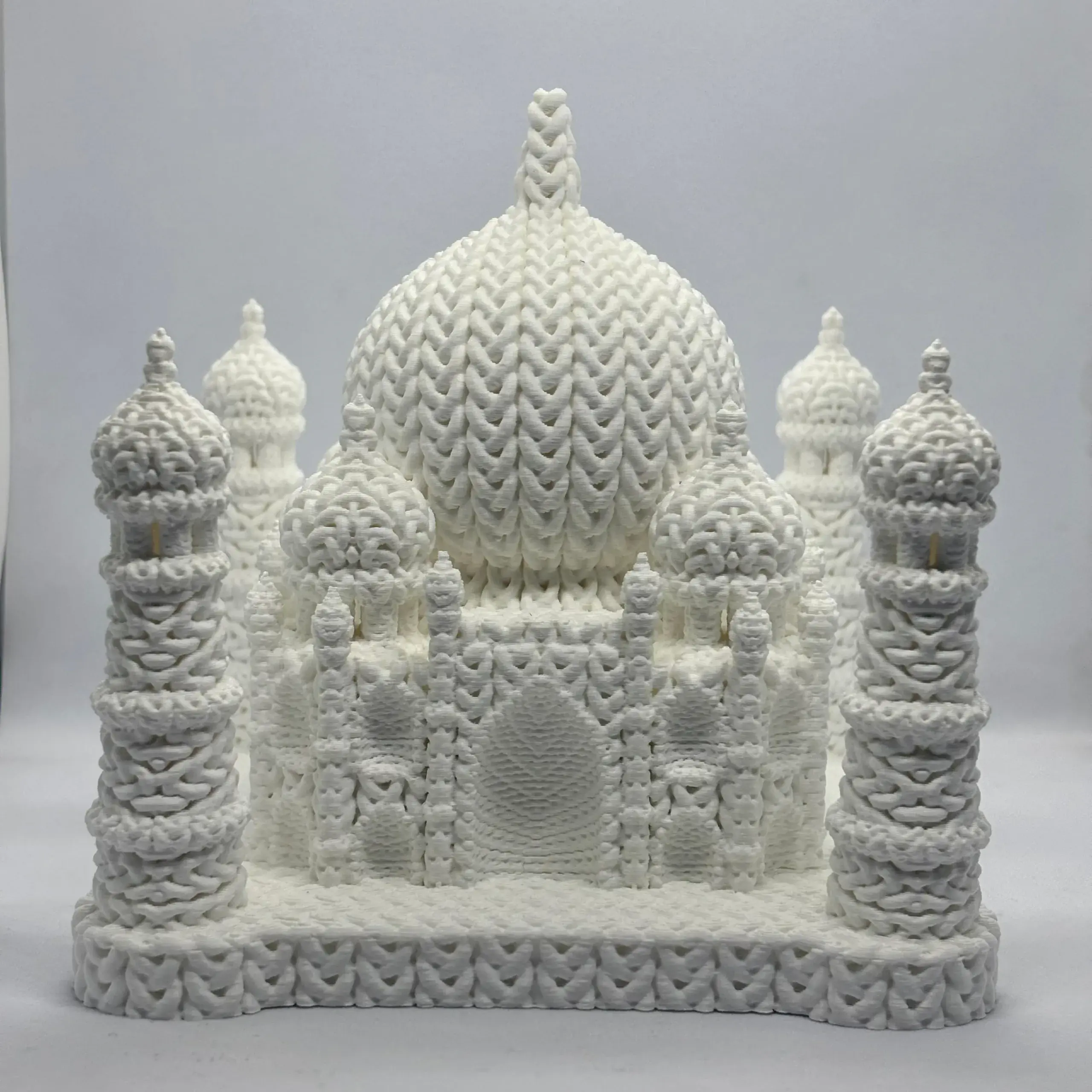 Knitted Taj Mahal