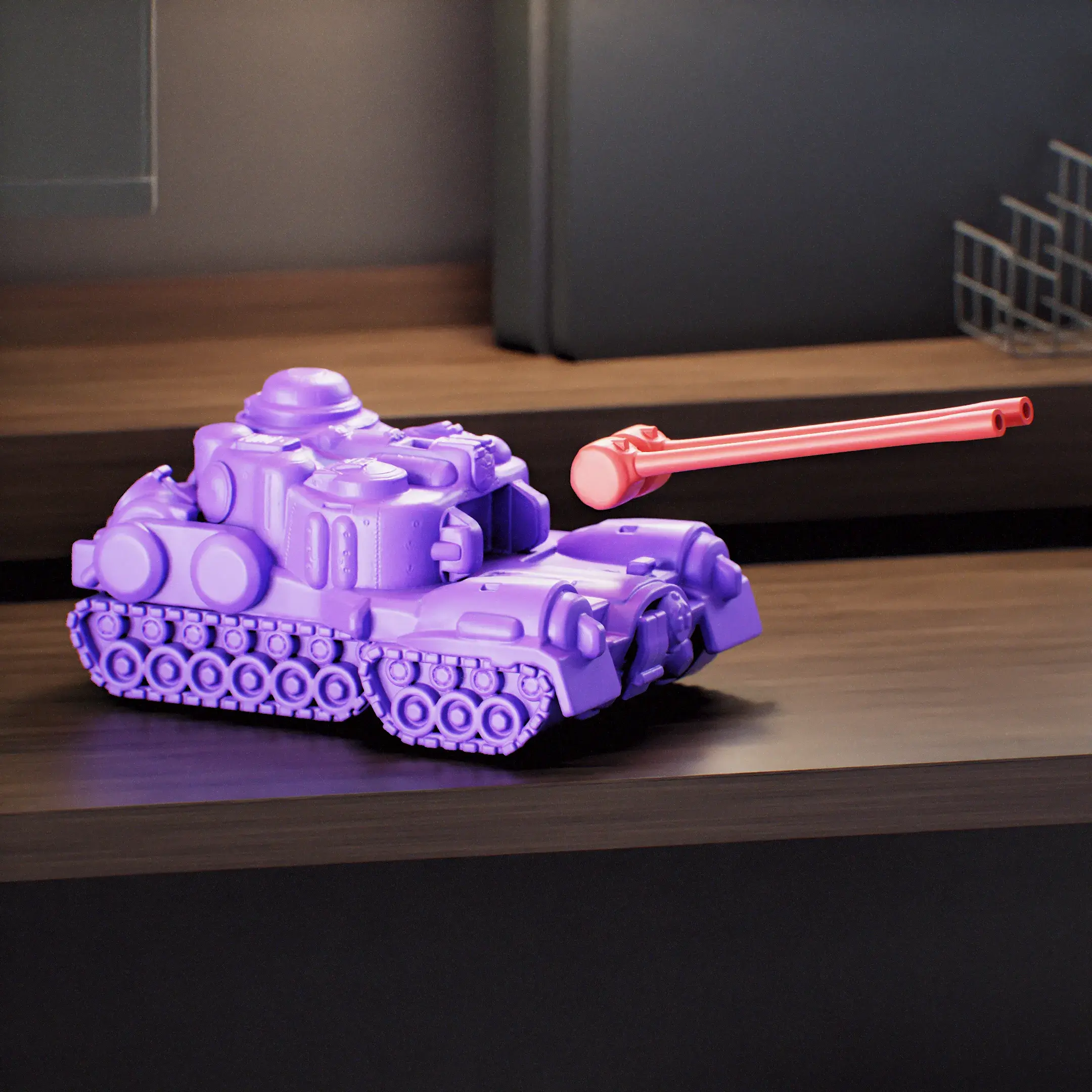 Fallout heavy tank Fan Art - Miniature