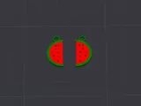 watermelon keychain -2