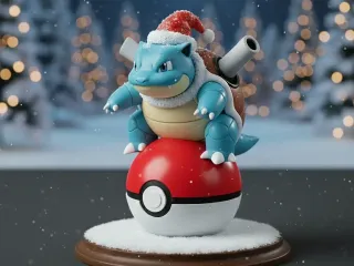 Blastoise Navideño Gen1