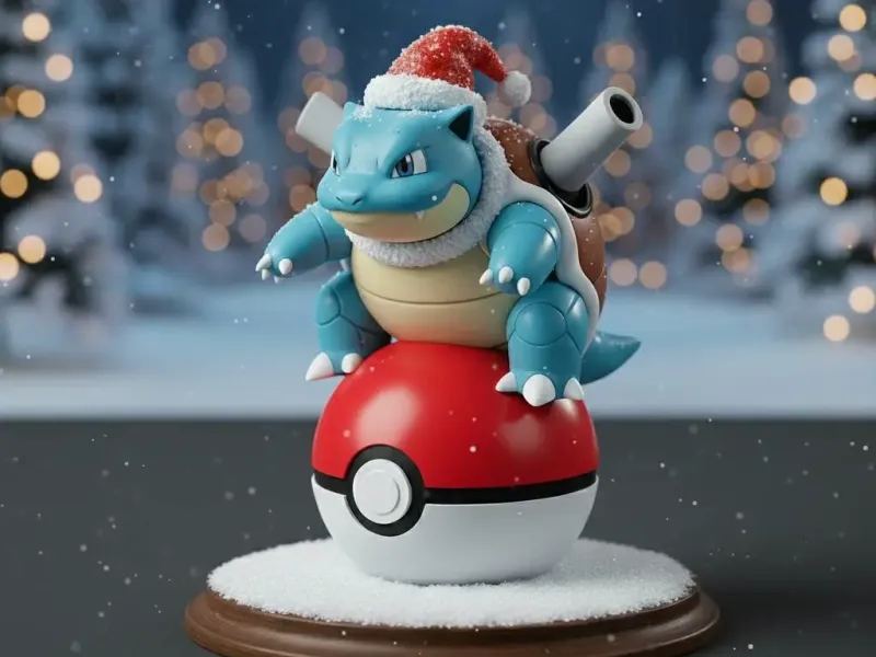 Blastoise Navideño Gen1