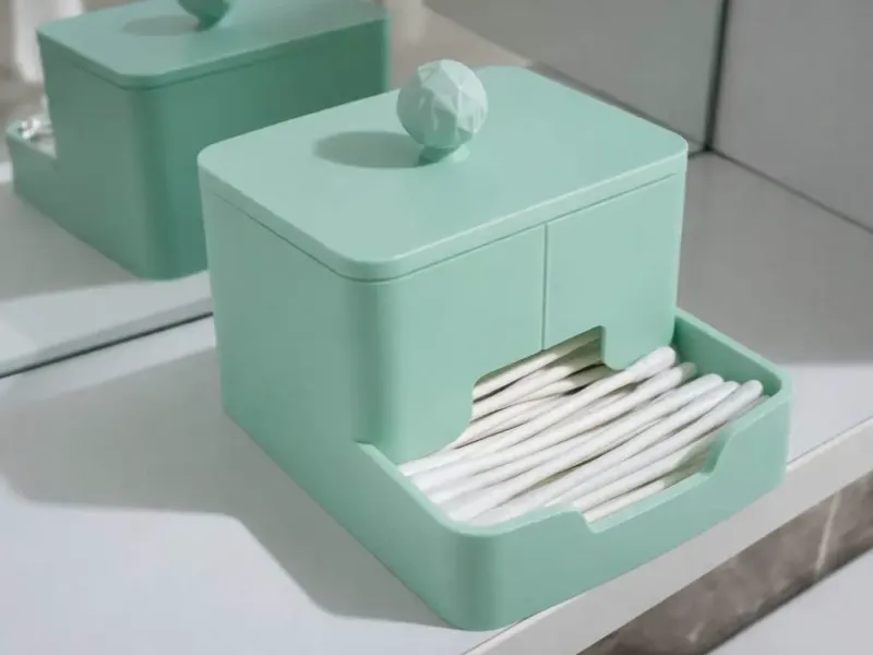 Q-Tip Cotton Swab Dispenser