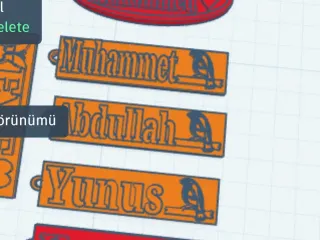 ميدلية اسم