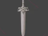 Devil Sword Dark Weapon Costume Cosplay Halloween-1