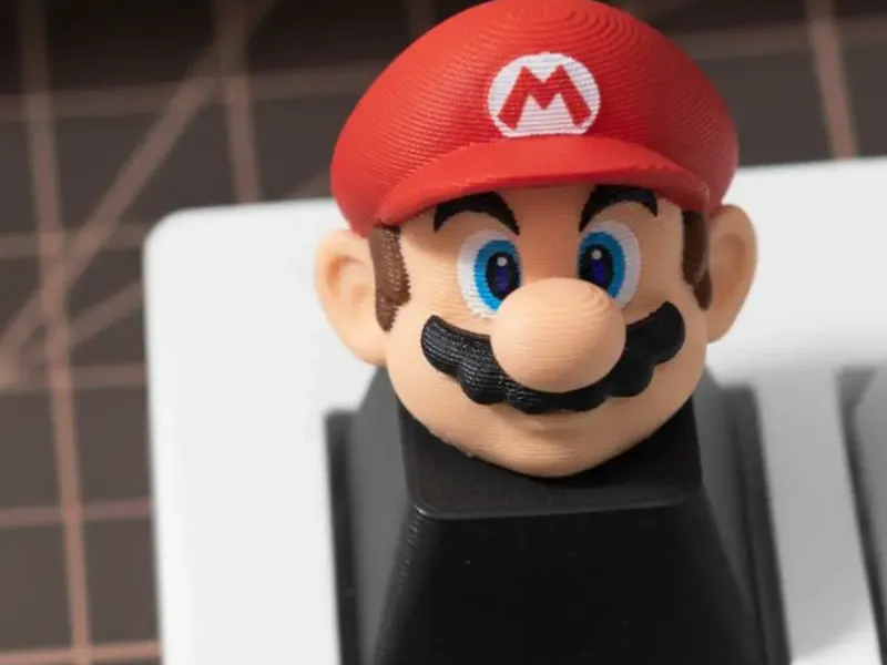 Super Mario keycap