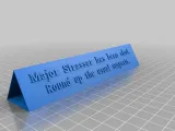 Pen Holder Plaques   -1