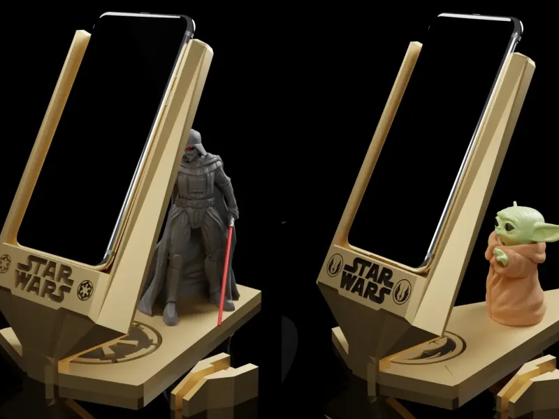 Support de téléphone Star Wars - FAN ART STAND