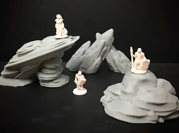 Rock Formations (15mm/18mm/28mm scale)