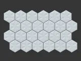 Hexagonal Wall Panel A25 - Interior Home Decor-4
