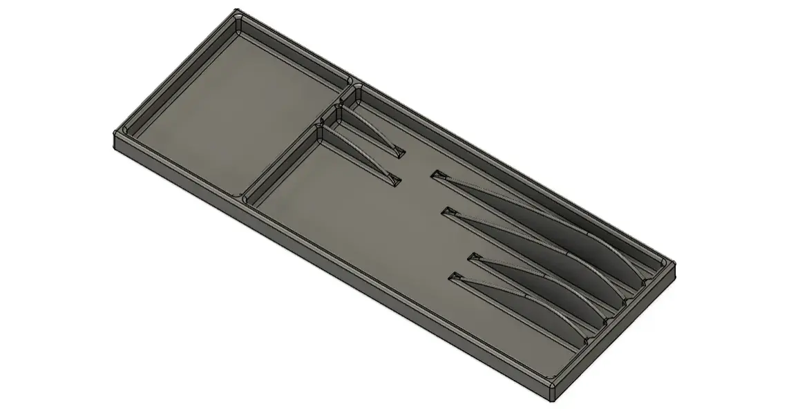 Organizzatore per cassetti Alex di IKEA