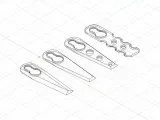 Quick-Print Trimmer Blades – 4 Variants-1