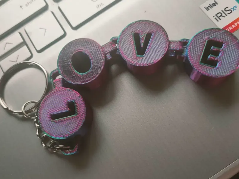 chaveiro flex love