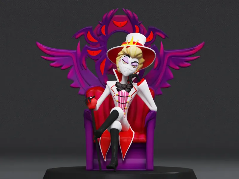 HAZBIN HOTEL - LUCIFER THRONE -