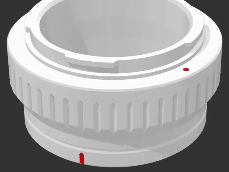 Olympus OM to Nikon Z lens adapter