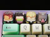 Demon Slayer Keycaps - Teclado mecánico-3
