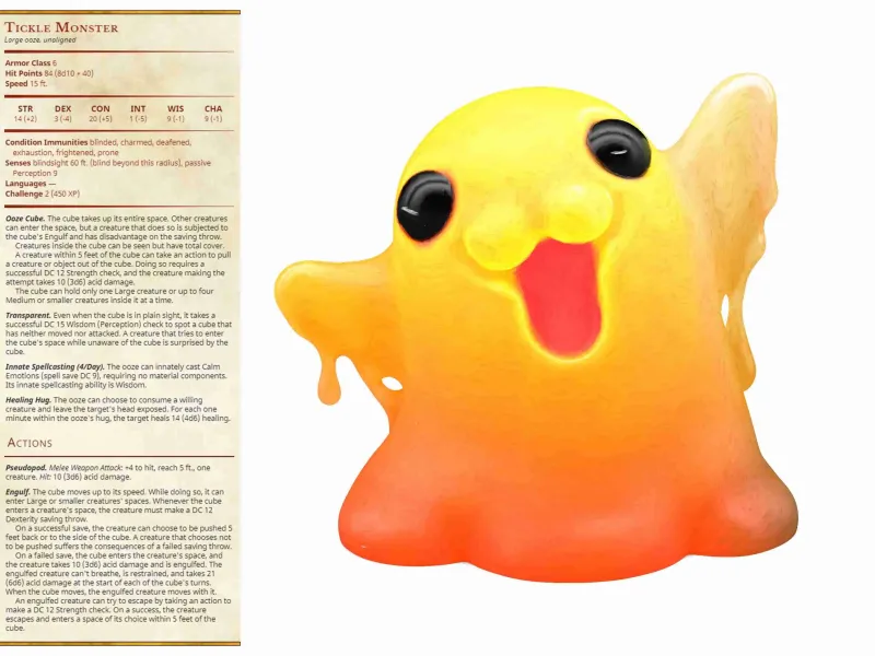 Kitzelmonster - SCP-unterstützt - 32mm Maßstab