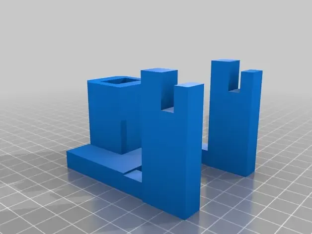 Single Lithophane Stand - USB Thumb LED Array version by jay