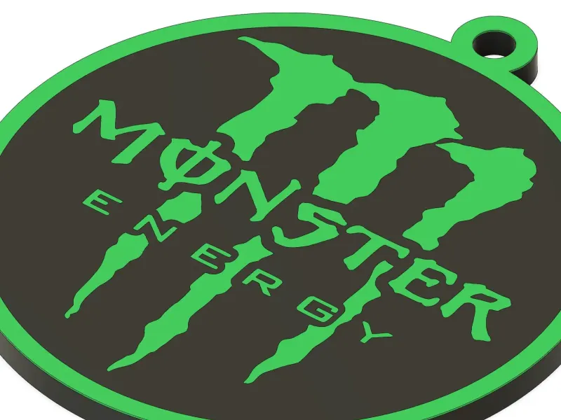 MONSTER KEYCHAINS SET