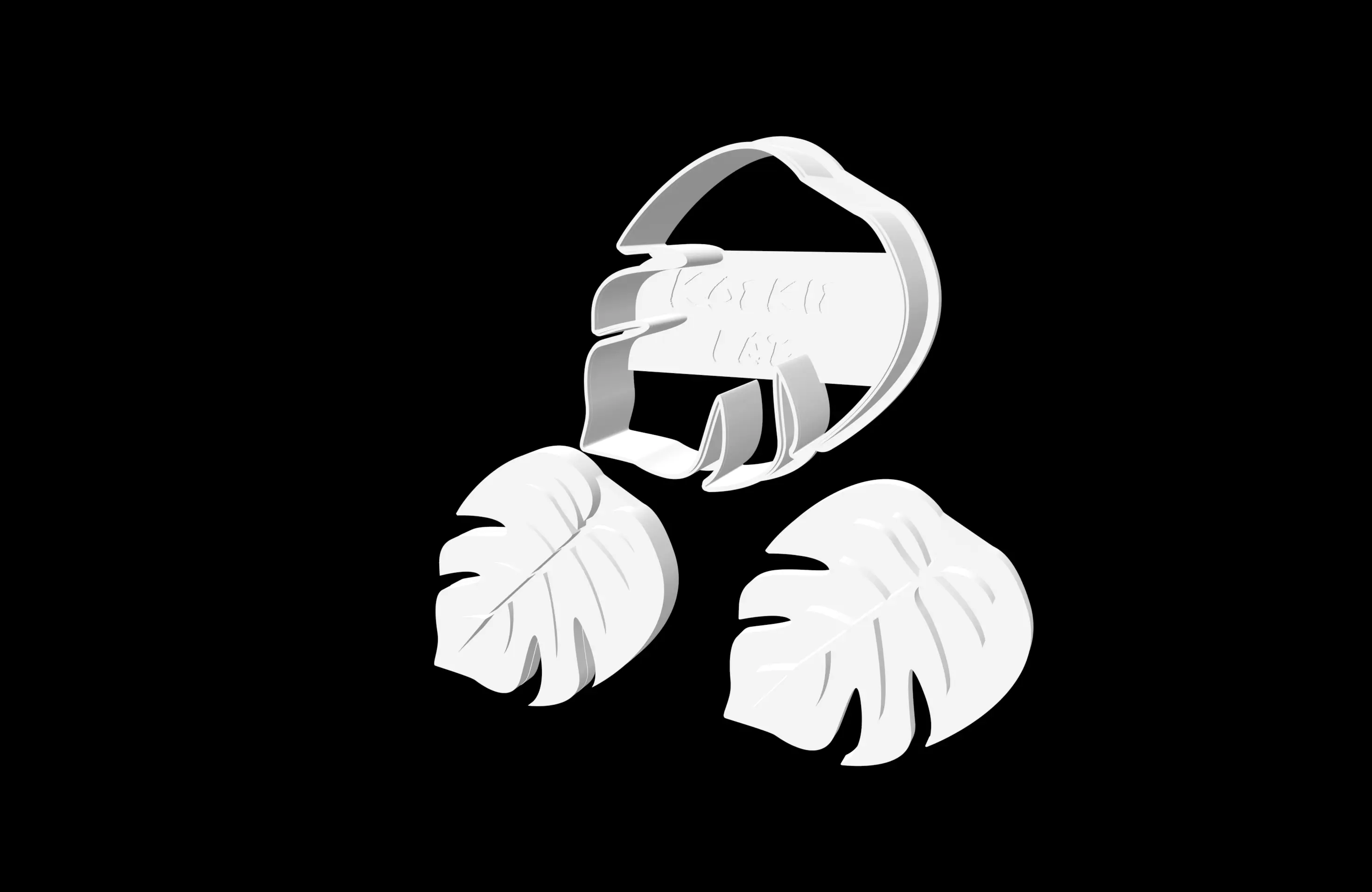 Leaf 3 - Cookie Cutter with stamps