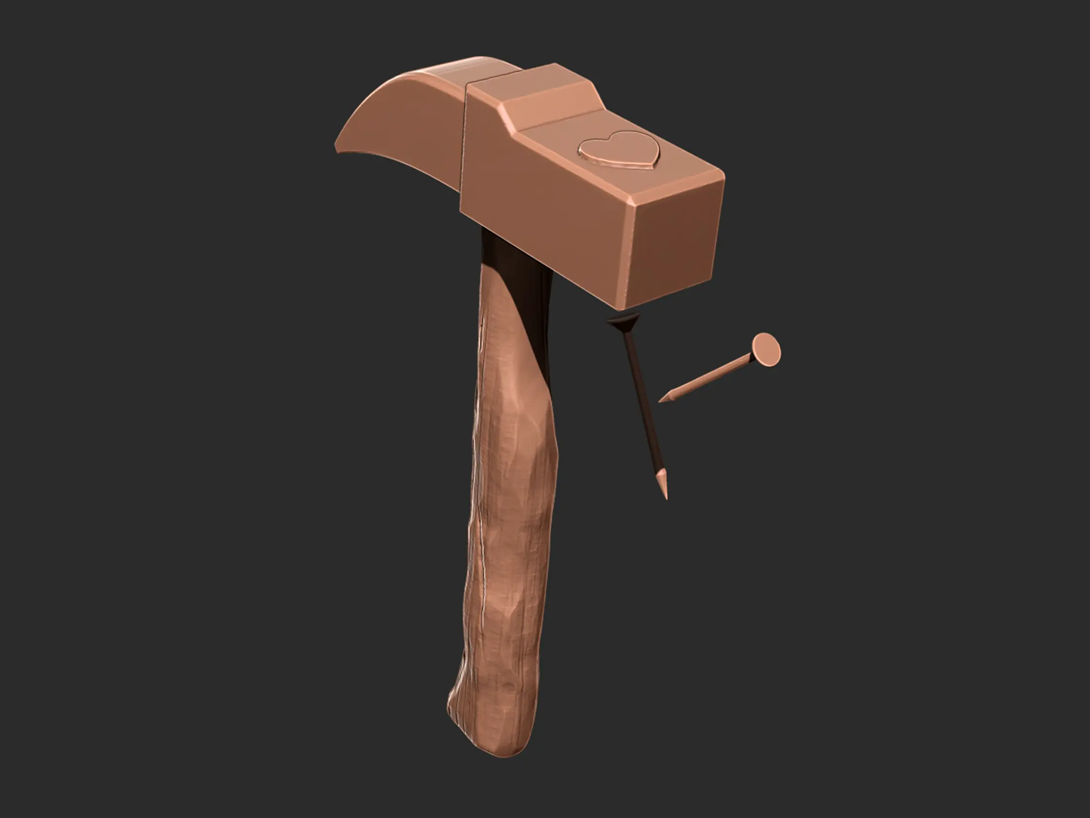 Nobara kugisaki - Verfluchter Hammer 3d Druck Modell