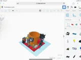 Electronic planter designed with tinker cad-4