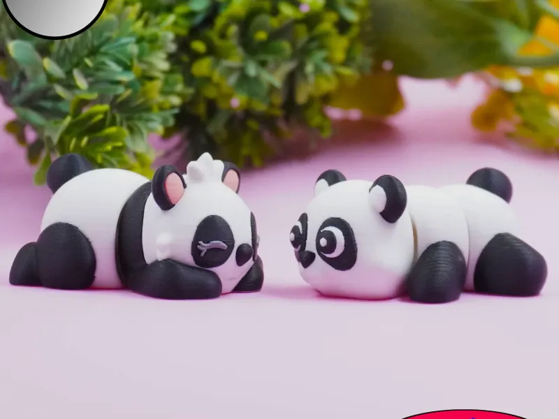 CUTE FLEXI TINY PANDA