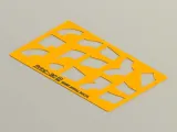 HVAC Sheet Metal Duct Work - Drawing Stencil/Template-0