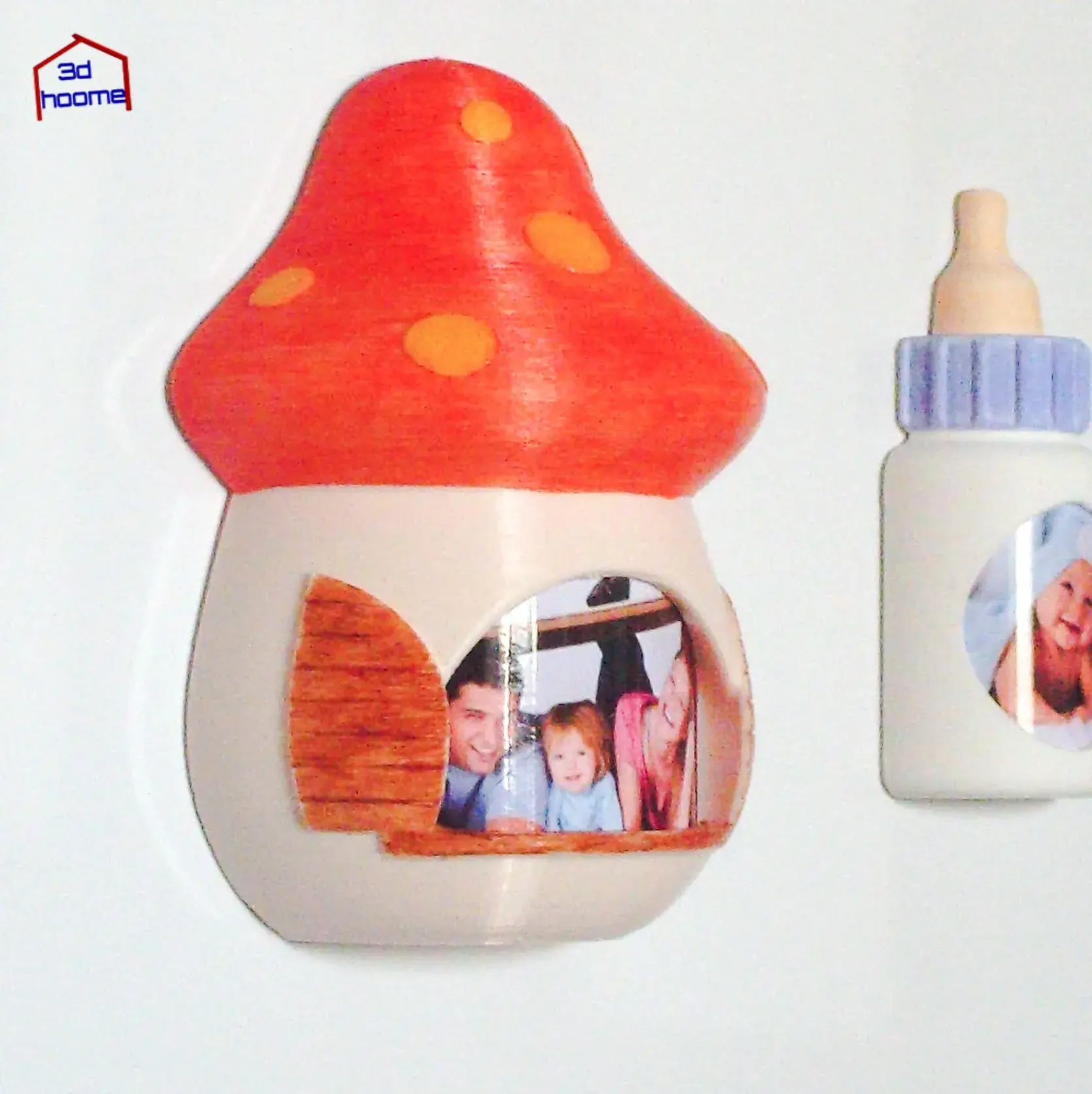Mushroom Photo Frame Magnet