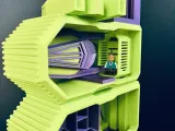 Expandable bunker with moving elevator & spaceship-3