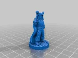 Johan, hammer wielding ranger (32mm scale)-3
