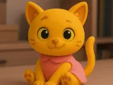 Cute orange kitten-0